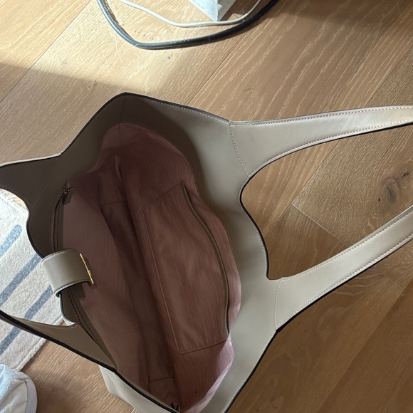 Kate Spade Taupe Leather Shoulder Bag - Picture 3 of 10